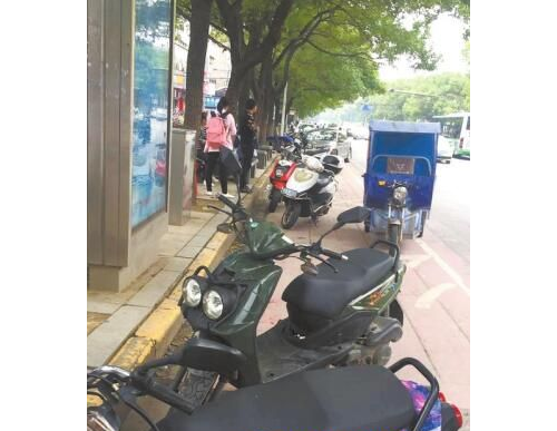九江学院禁摩后，数百辆电动车该何去何从？