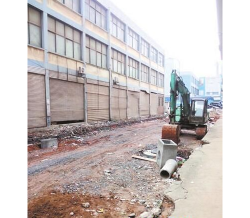 天马路改造工程为何时断时续