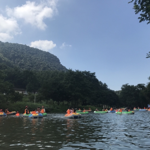 桃花溪漂流