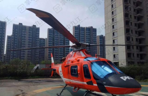 好家伙！从急救中心到一医院总院仅用六分钟，空中高速120来了