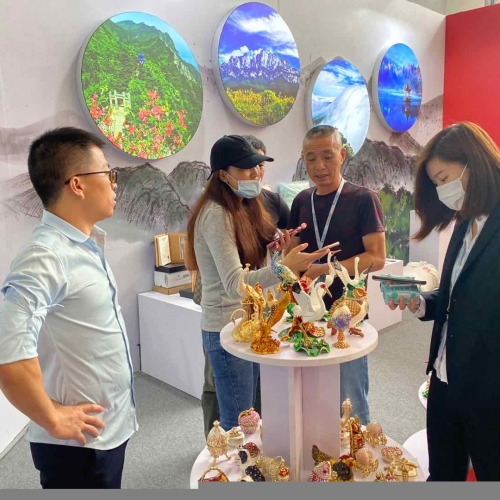 "九江元素"在第三届江西全民旅游消费节上频频"吸粉"
