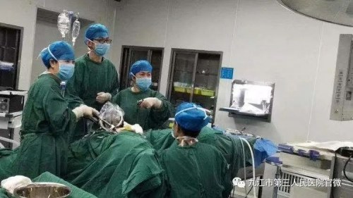 有医靠 方能温暖生命——九江市第三人民医院妇科成功完成一例高难度经腹多发性子宫肌 ...